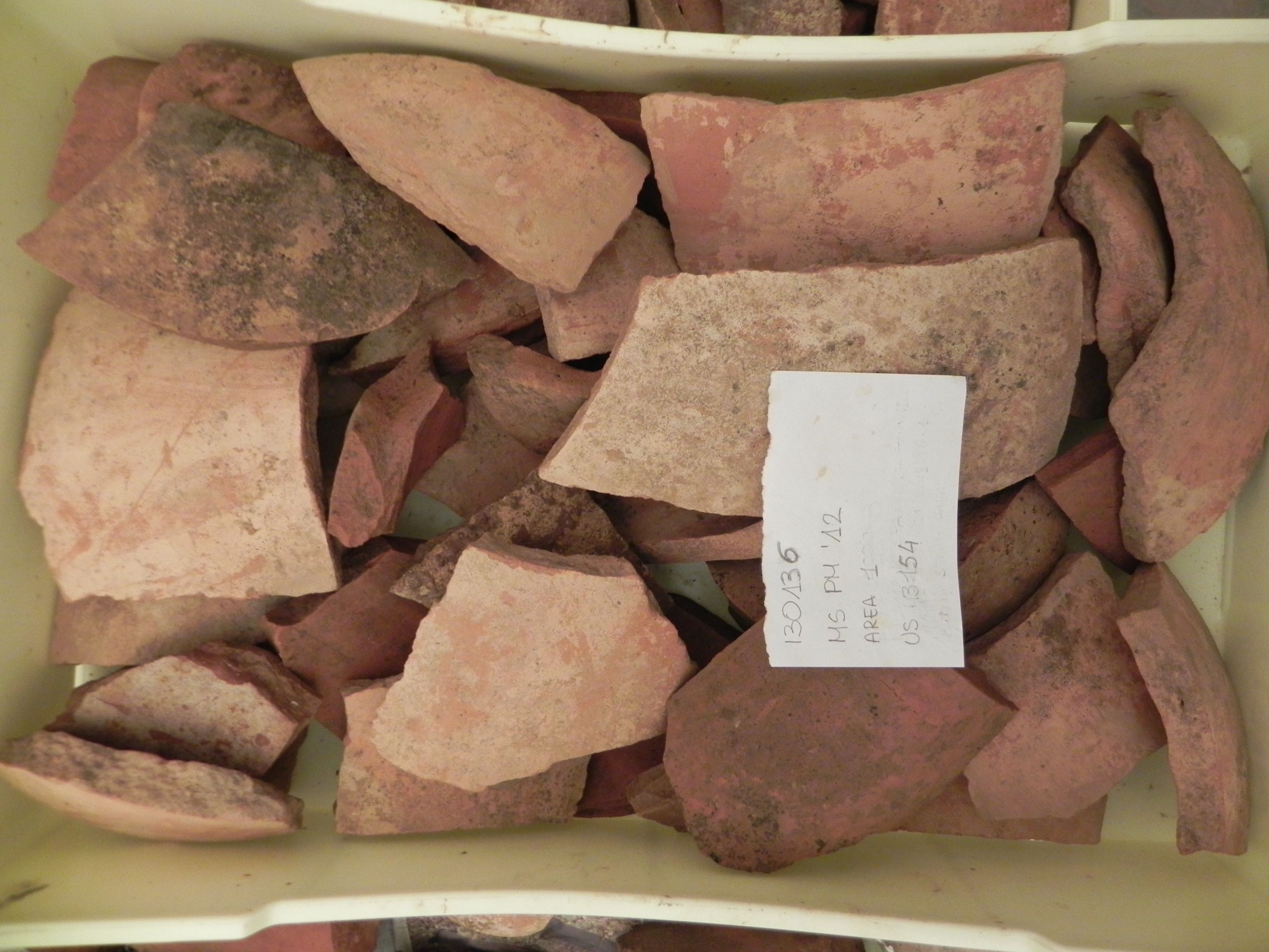 materiale proveniente da Unità Stratigrafica/cassetta (CERAMICA) (Età romana)