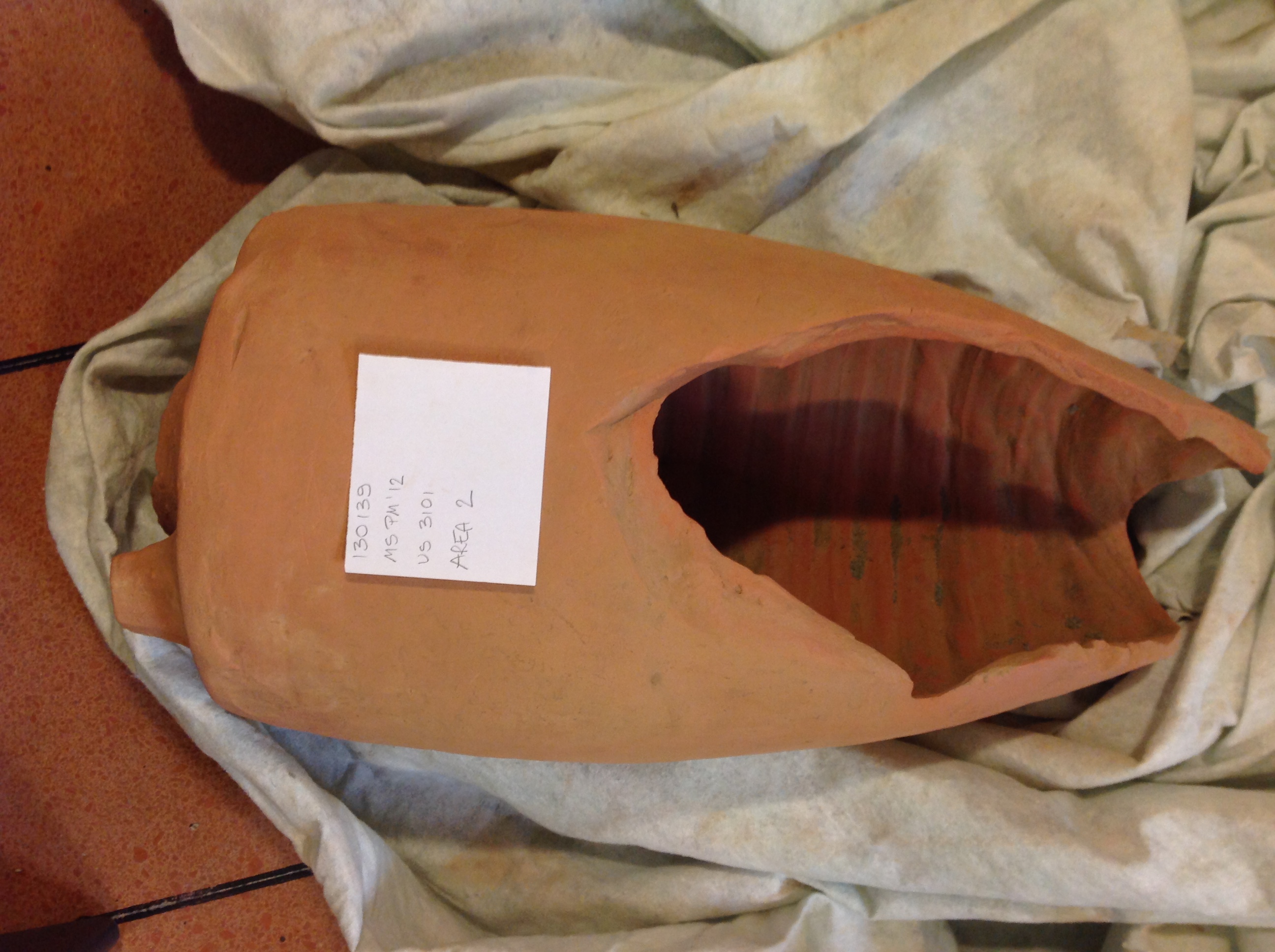 materiale proveniente da Unità Stratigrafica/cassetta (CERAMICA) (Età romana)
