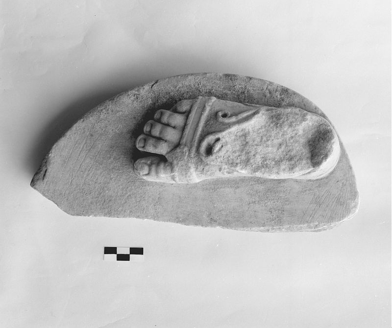 statua/ frammento (Età imperiale, prima età imperiale)