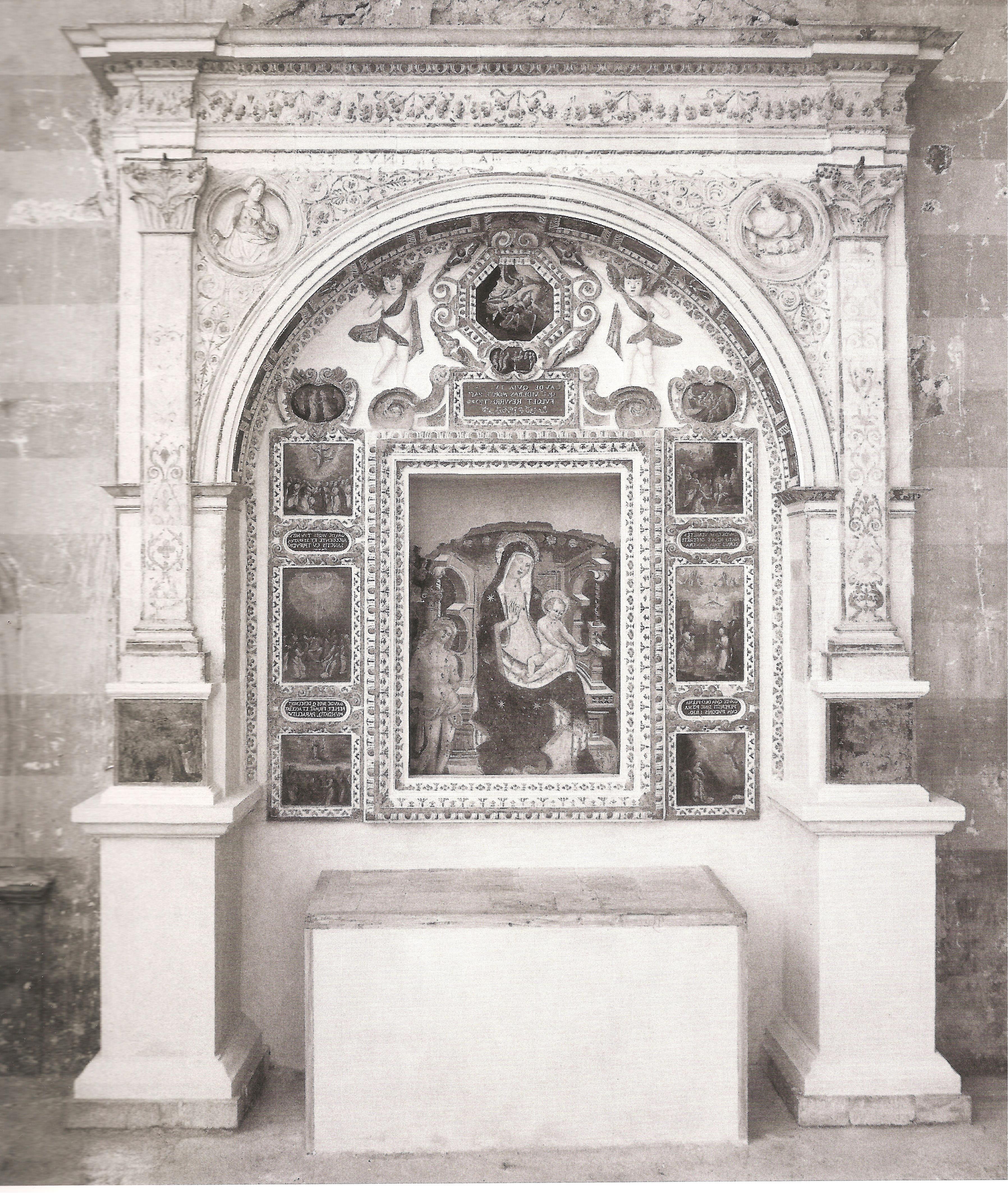 mostra d'altare di Giovanni Dalmata (attribuito) - ambito dalmata (XV)