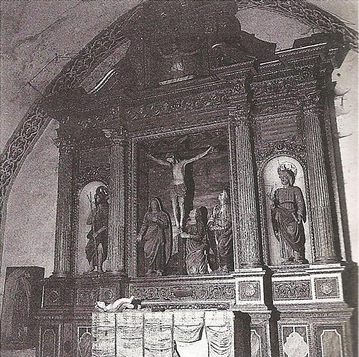 mostra d'altare di Ganna Francesco (attribuito) - ambito Italia settentrionale (XVII)