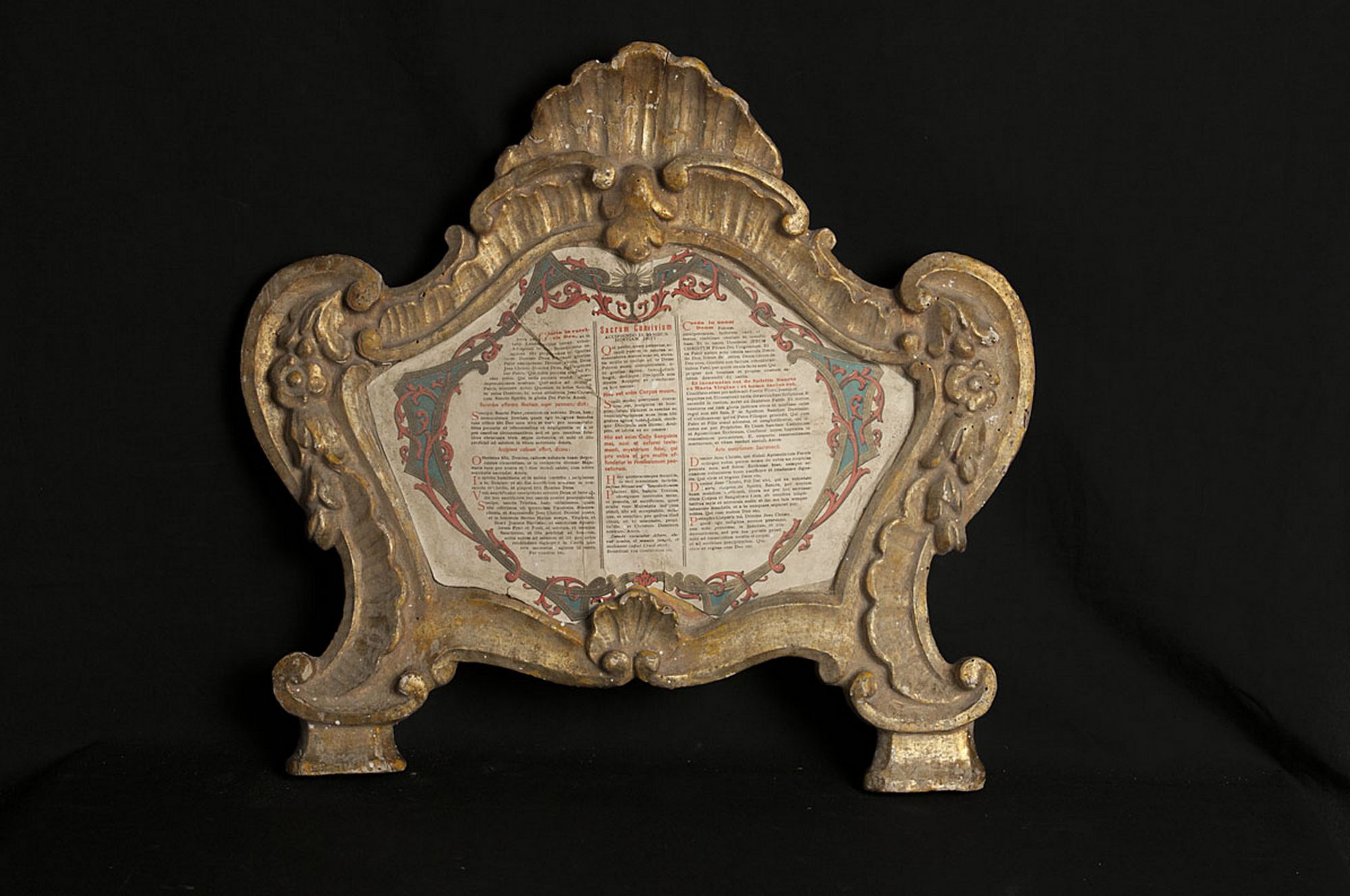 cartagloria, opera isolata - bottega Italia centrale (XVIII)