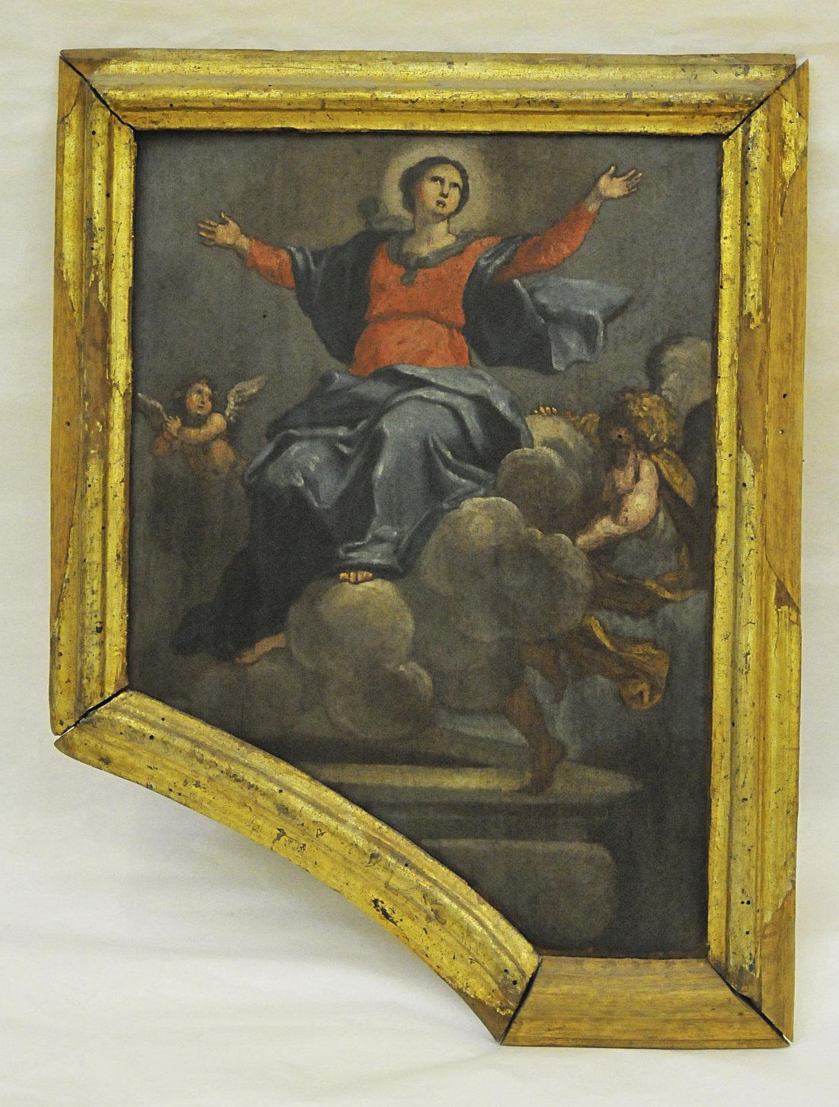 Assunzione di Maria (dipinto, elemento d'insieme) - bottega Italia centrale (XVIII)