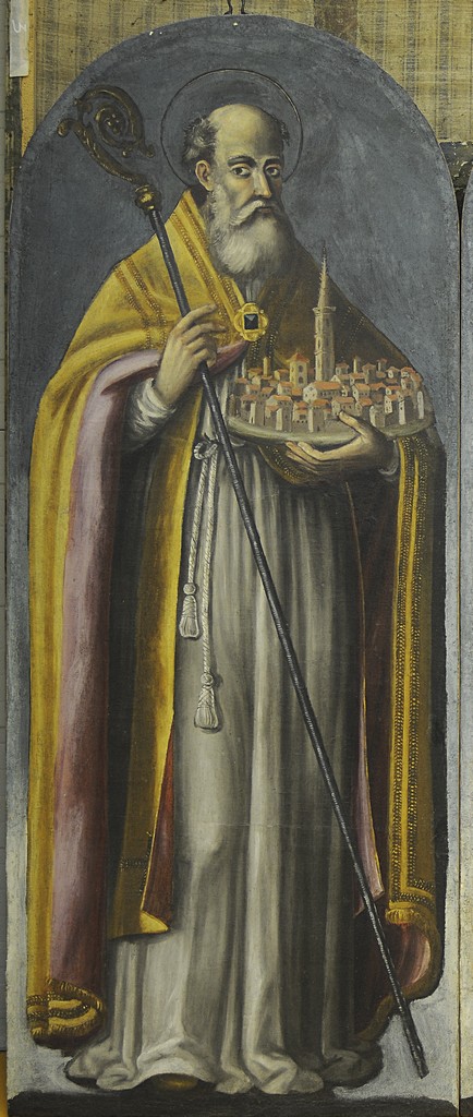 San Benedetto da Norcia (dipinto, pendant) di Carducci Antonio di Agostino (attribuito) (inizio sec. XVII)