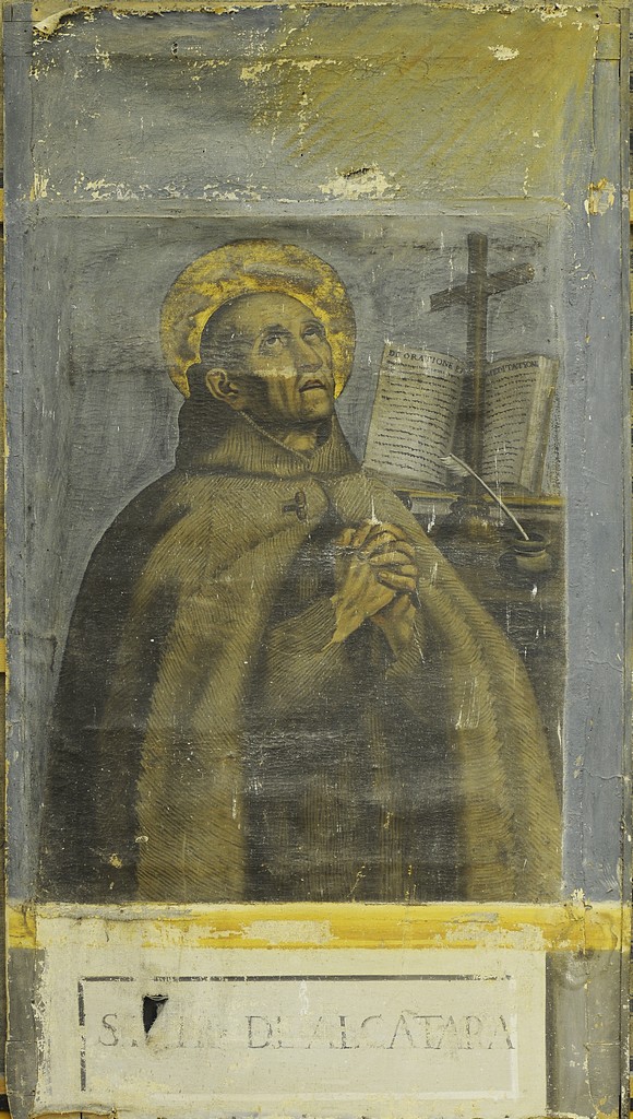 San Pietro d'Alcantara (dipinto, opera isolata) - ambito Italia centrale (metà sec. XVIII)