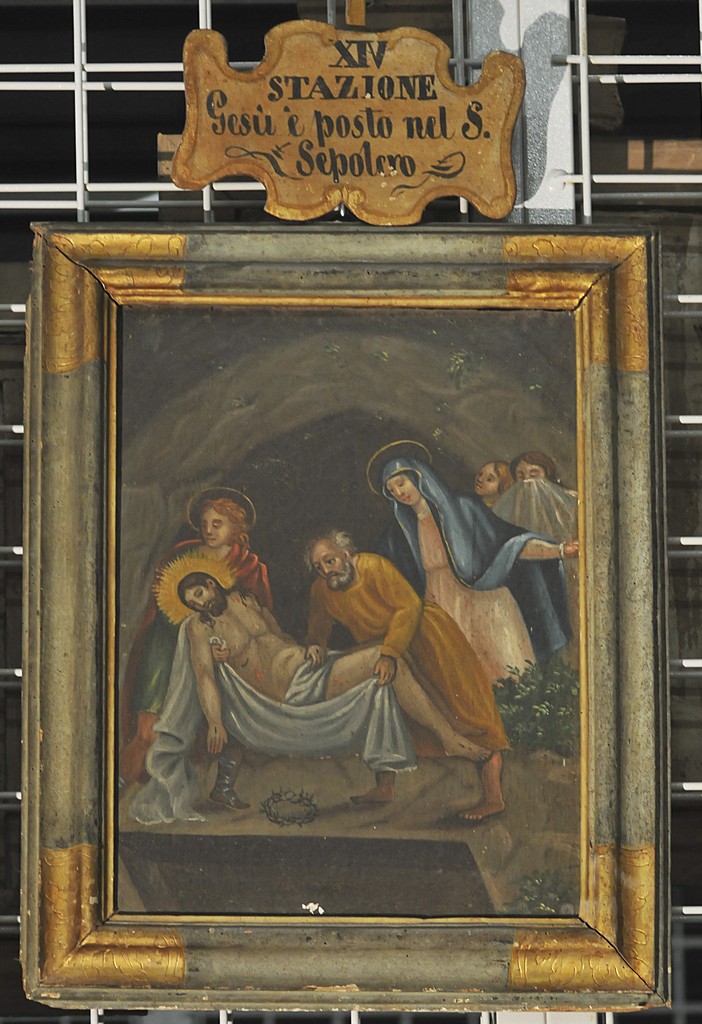 soggetto assente (cornice di dipinto, elemento d'insieme) - bottega nursina (sec. XIX)