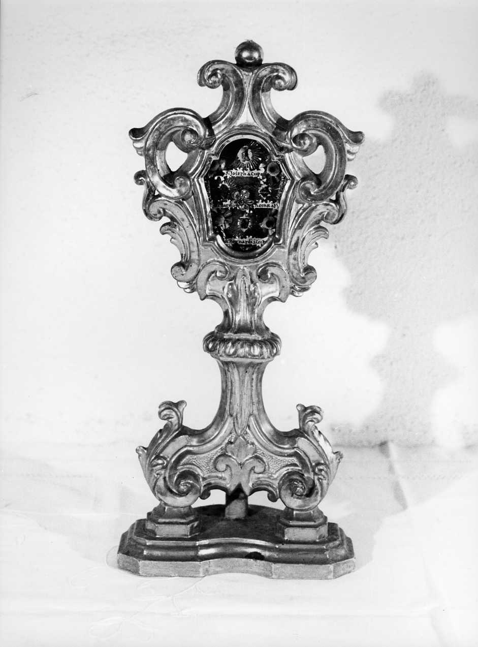reliquiario - artigianato toscano (sec. XVIII)