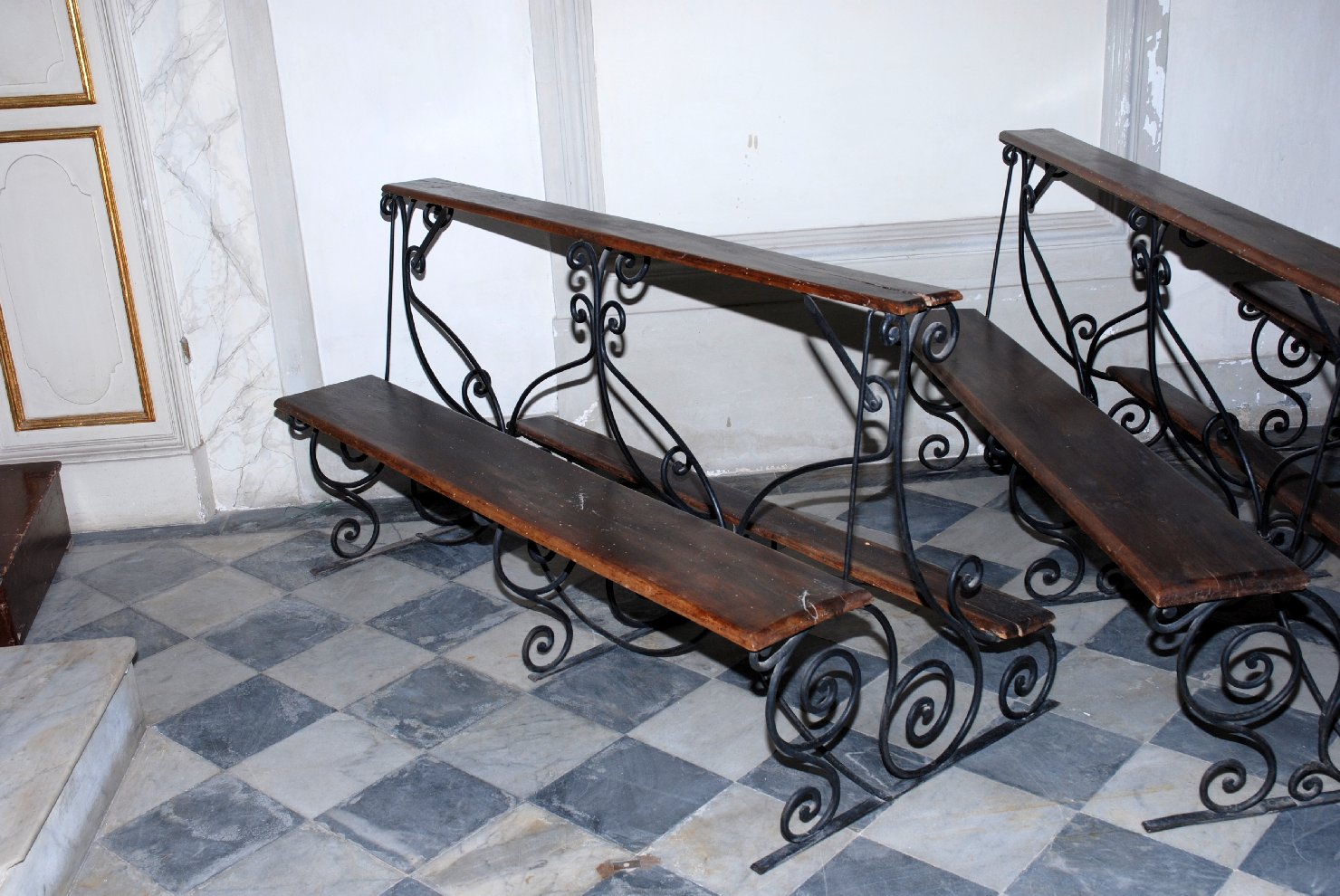 banco, serie - bottega toscana (terzo quarto sec. XVIII)