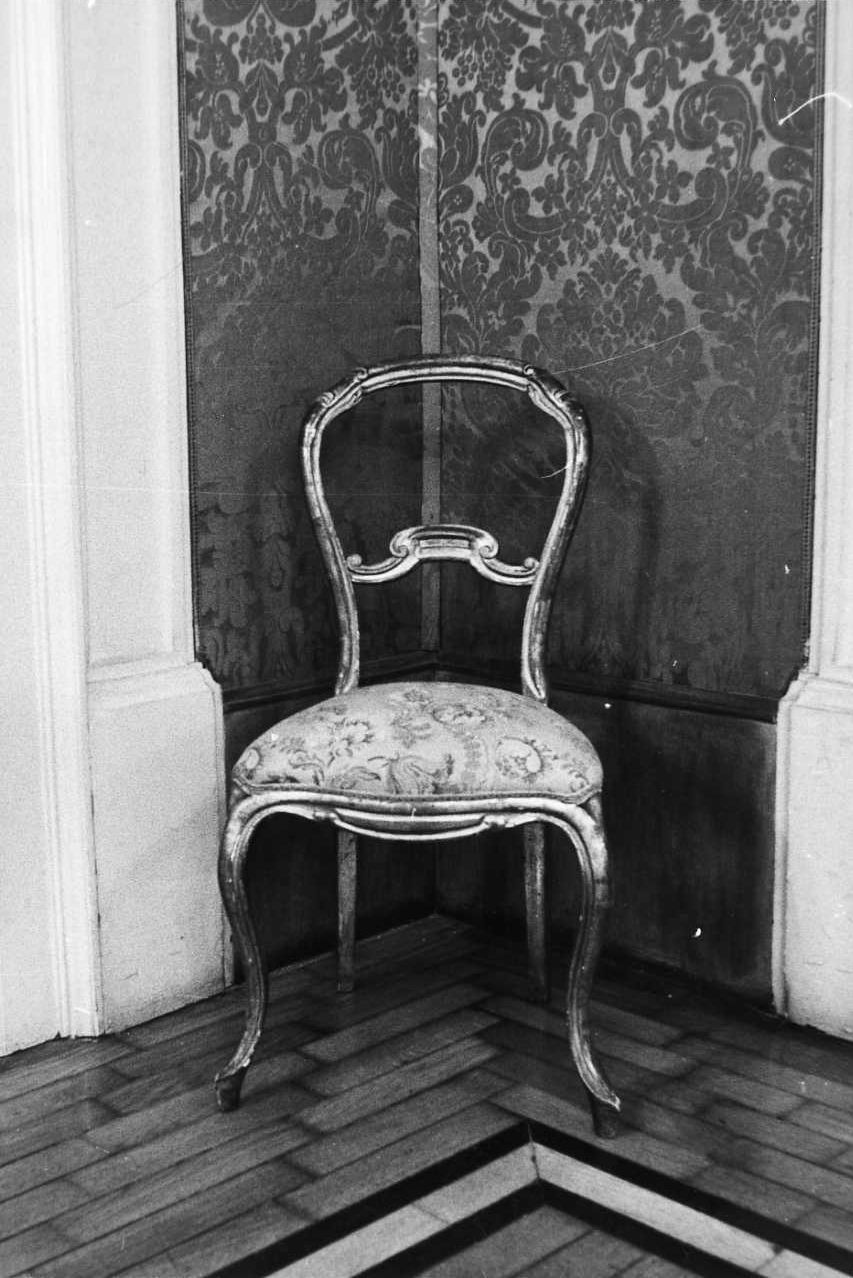 sedia - ambito livornese (seconda metà sec. XIX)
