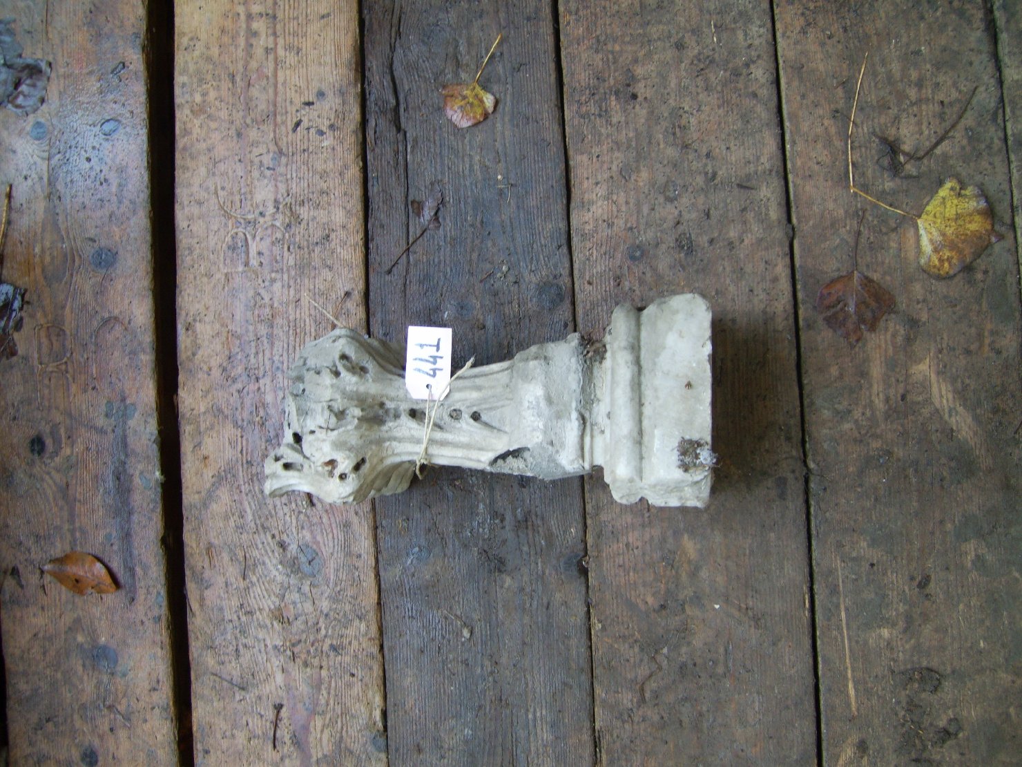 ugnetto, strumento per la lavorazione del marmo di #magnan# (fabbro) - carrarese (secc. XIX/ XX)