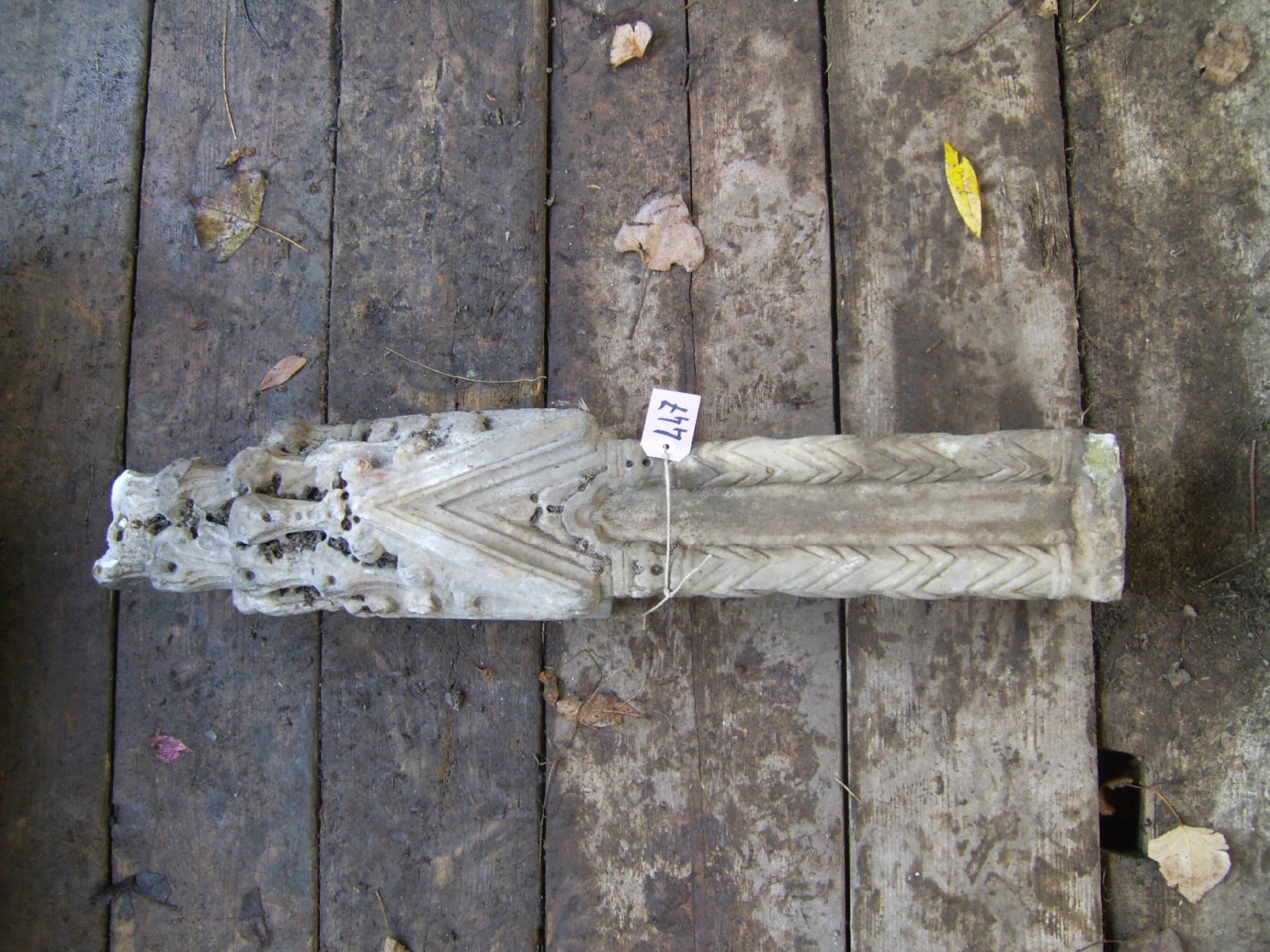 scalpello semilavorato, strumento per la lavorazione del marmo di #magnan# (fabbro) - carrarese (secc. XIX/ XX)