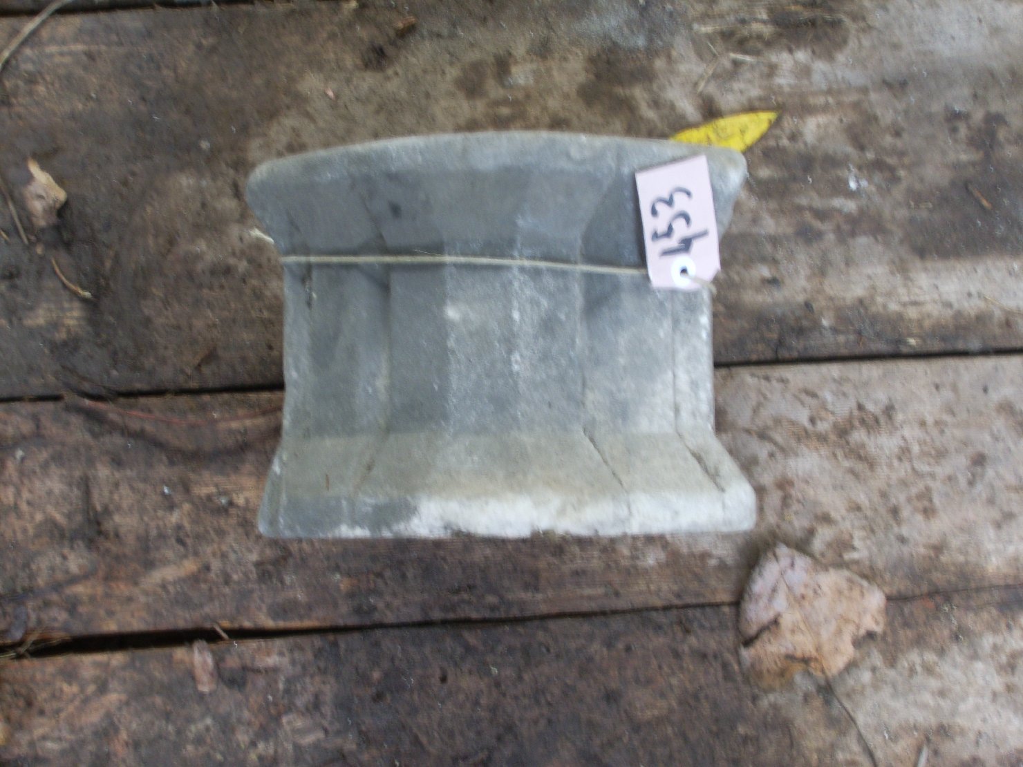 scalpello, strumento per la lavorazione del marmo di #magnan# (fabbro) - carrarese (secc. XIX/ XX)