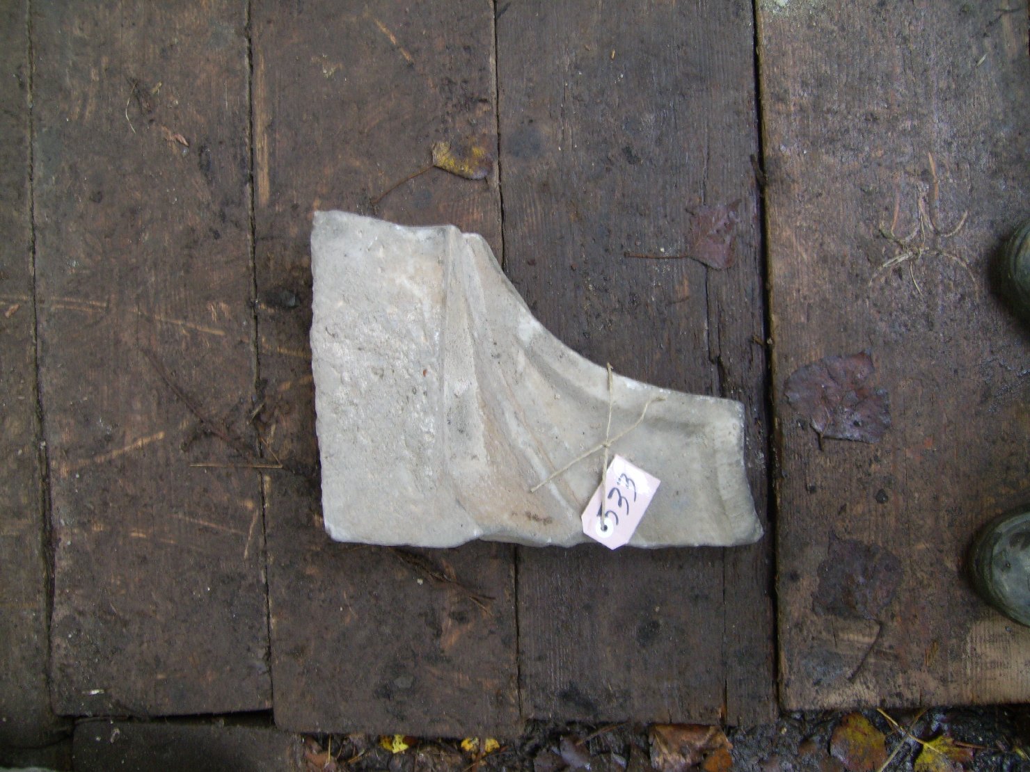 cornice, frammento (secc. II-I a.C)