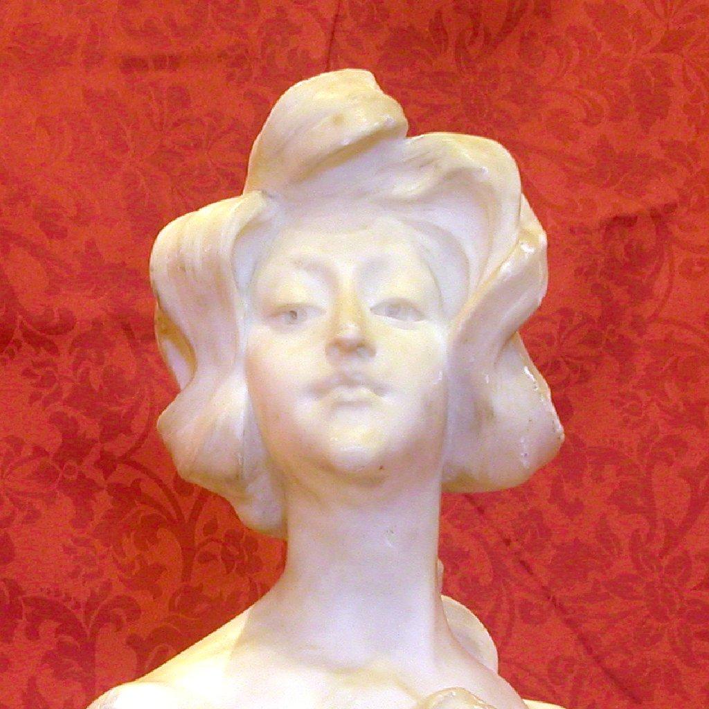 busto femminile (busto) - bottega volterrana (secc. XVIII/ XX)