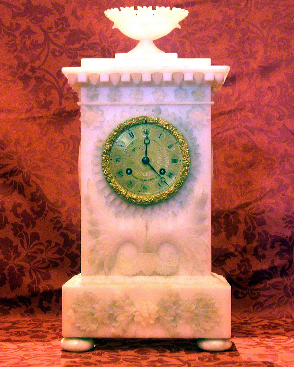 orologio - da tavolo, opera isolata - bottega volterrana (secc. XVIII/ XX)