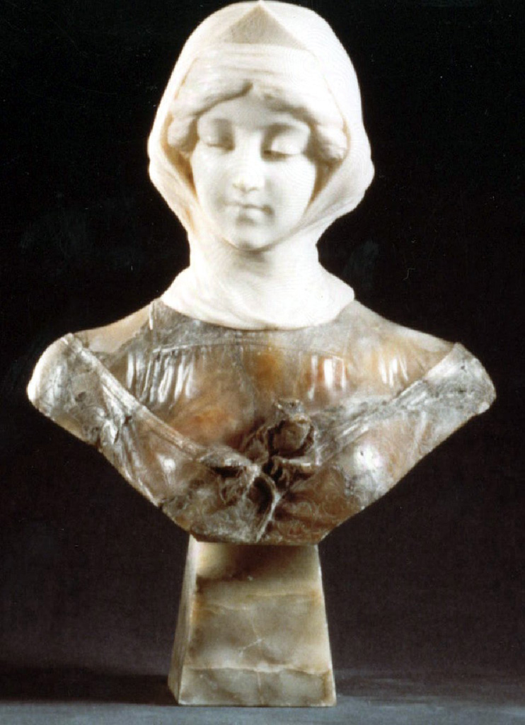 Busto di Beatrice, busto femminile (busto, opera isolata) di Frugoni (secc. XVIII/ XX)