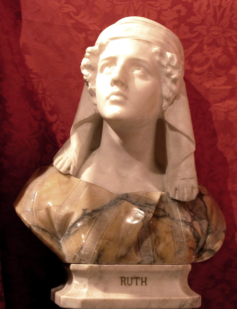 Ruth, busto femminile (busto, opera isolata) di Bessi Giuseppe (secc. XIX/ XX)