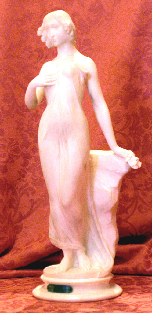 Figura femminile, figura femminile nuda (statuetta, opera isolata) di Papucci (sec. XX)