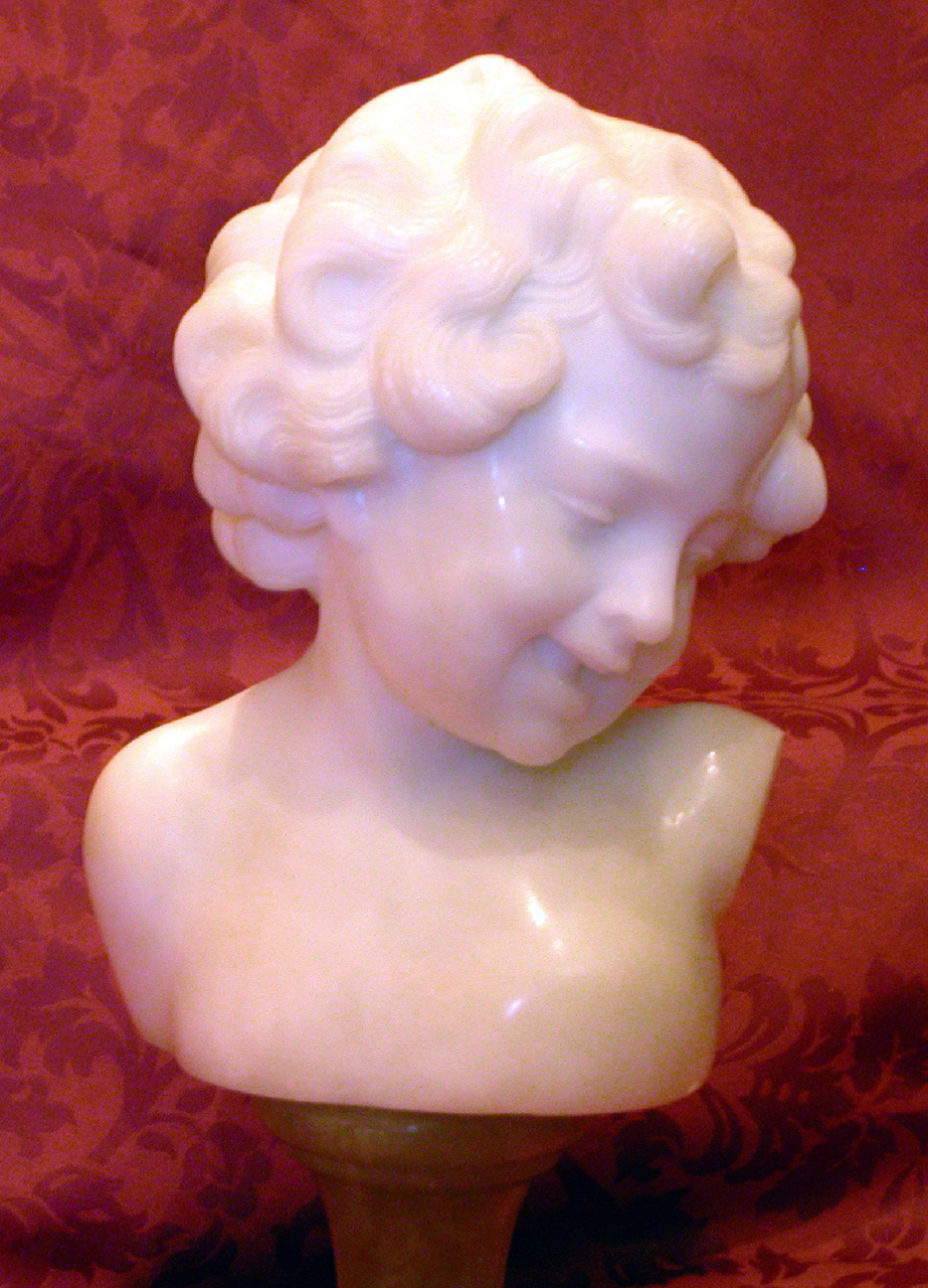 busto di bambino, busto di bambino (busto, opera isolata) - bottega volterrana (secc. XVIII/ XX)