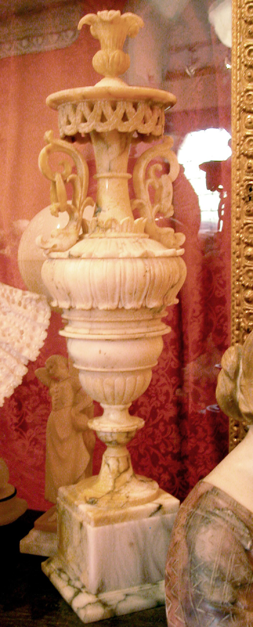 vaso, opera isolata - bottega volterrana (secc. XIX/ XX)