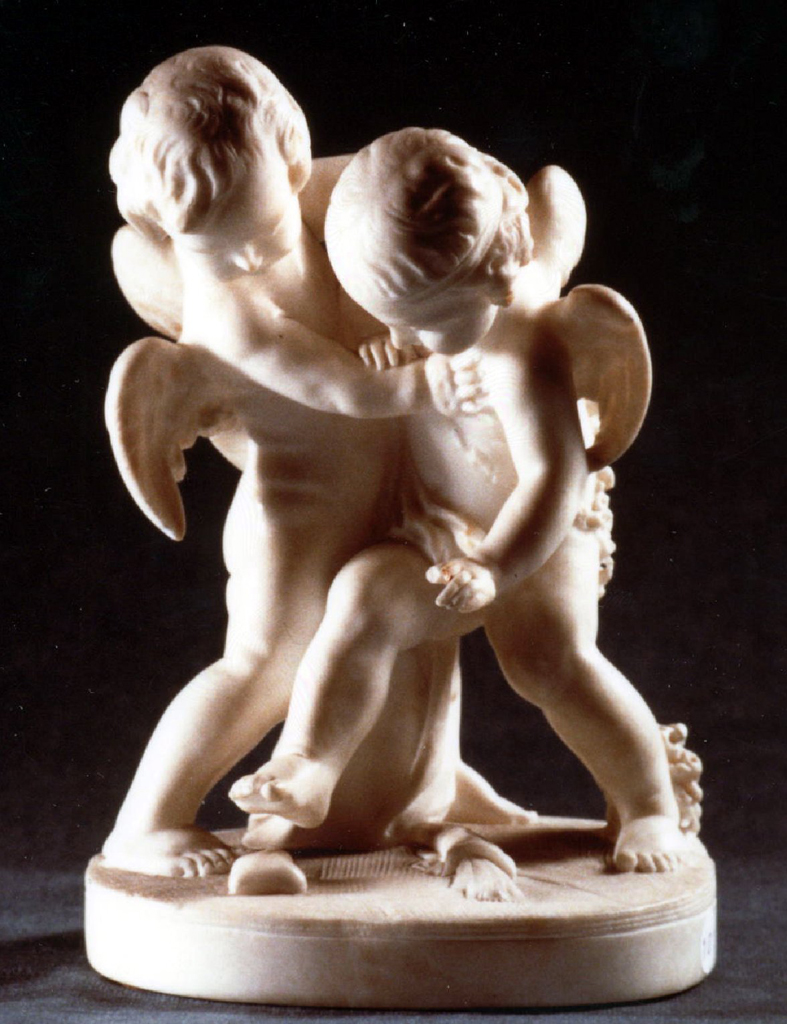 Angioletti, angeli (gruppo scultoreo, opera isolata) - bottega volterrana (secc. XIX/ XX)