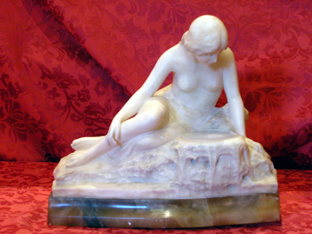 figura femminile nuda (statuetta, opera isolata) - bottega volterrana (sec. XX)