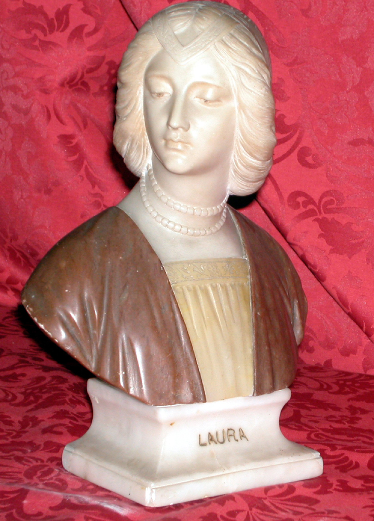 Laura, busto femminile (busto) di Bessi Giuseppe (secc. XIX/ XX)