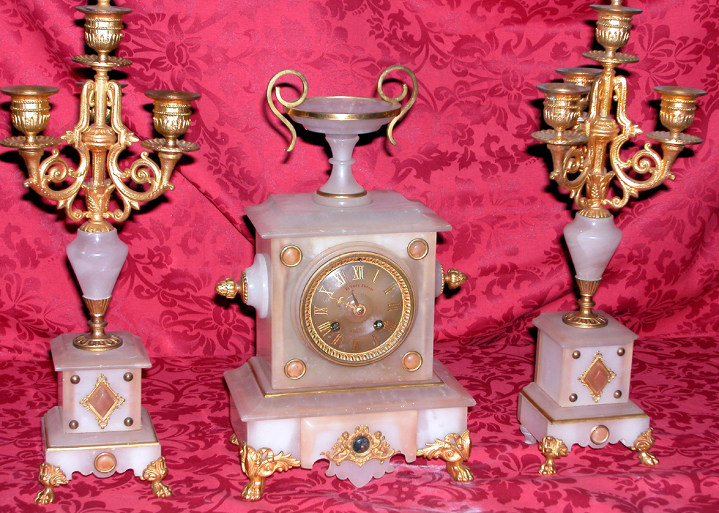 orologio (orologio - da tavolo) - bottega volterrana (secc. XIX/ XX)