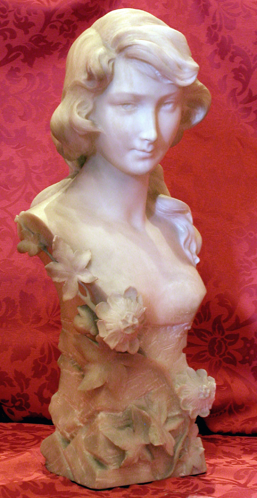 busto femminile (busto, opera isolata) - bottega volterrana (sec. XX)