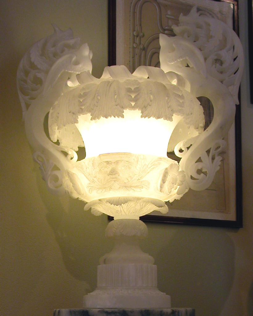 lampada - a vaso, coppia di Gazzanelli Renzo (fine sec. XX)