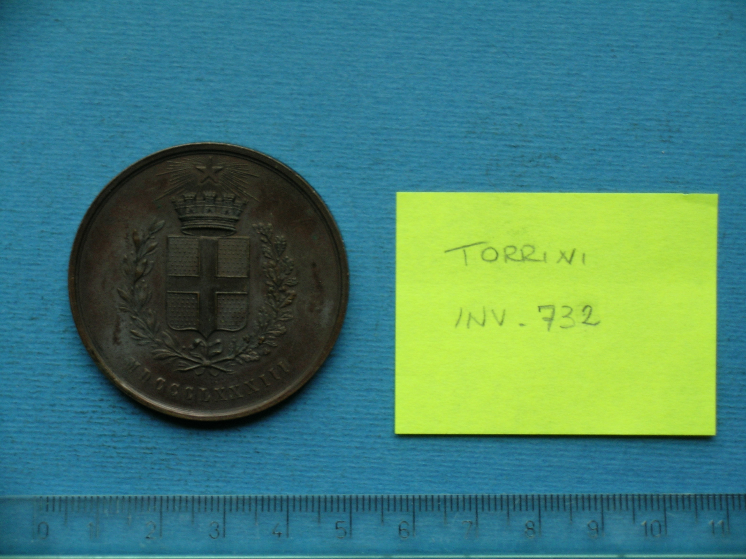 medaglia (terzo quarto sec. XIX)