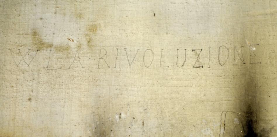 decorazione a graffito - ambito toscano (ultimo quarto, primo quarto sec. XIX, sec. XX)