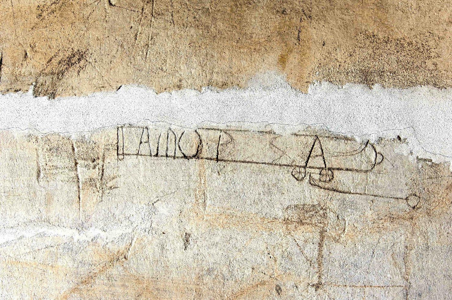 decorazione a graffito - ambito toscano (ultimo quarto, primo quarto sec. XIX, sec. XX)