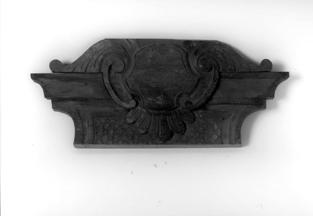 cornice, frammento - produzione italiana (Seconda metà sec. XVIII)