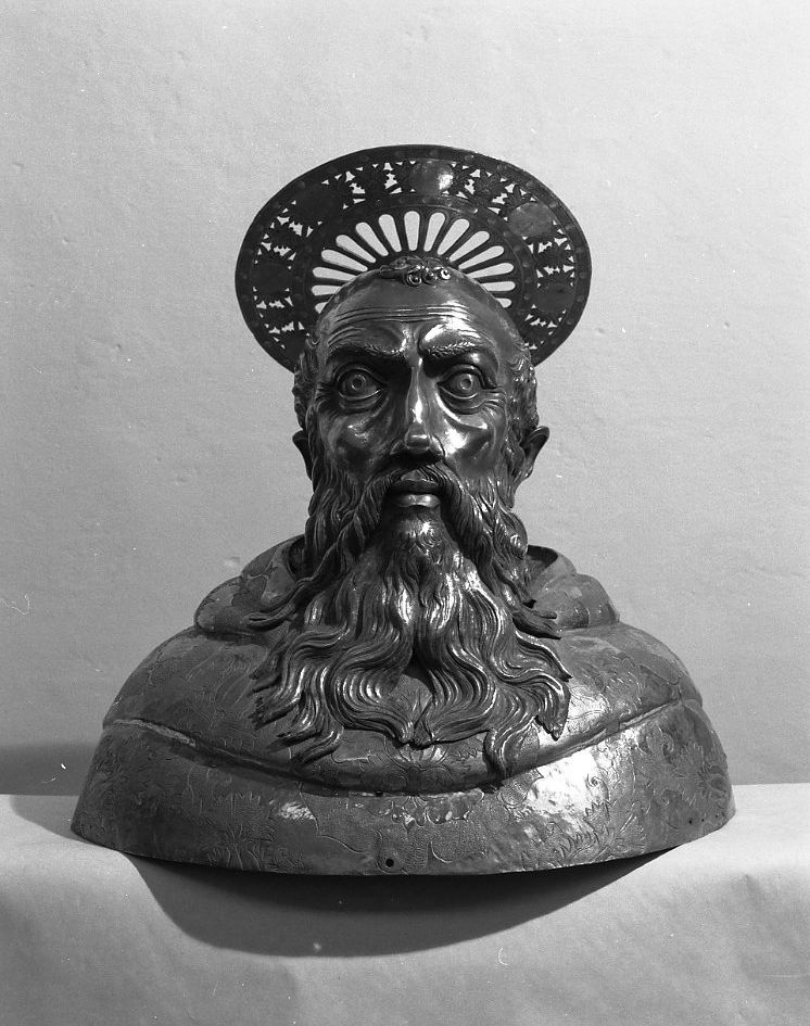 Sant' Ottaviano (reliquiario - a busto) - bottega fiorentina (sec. XVI)