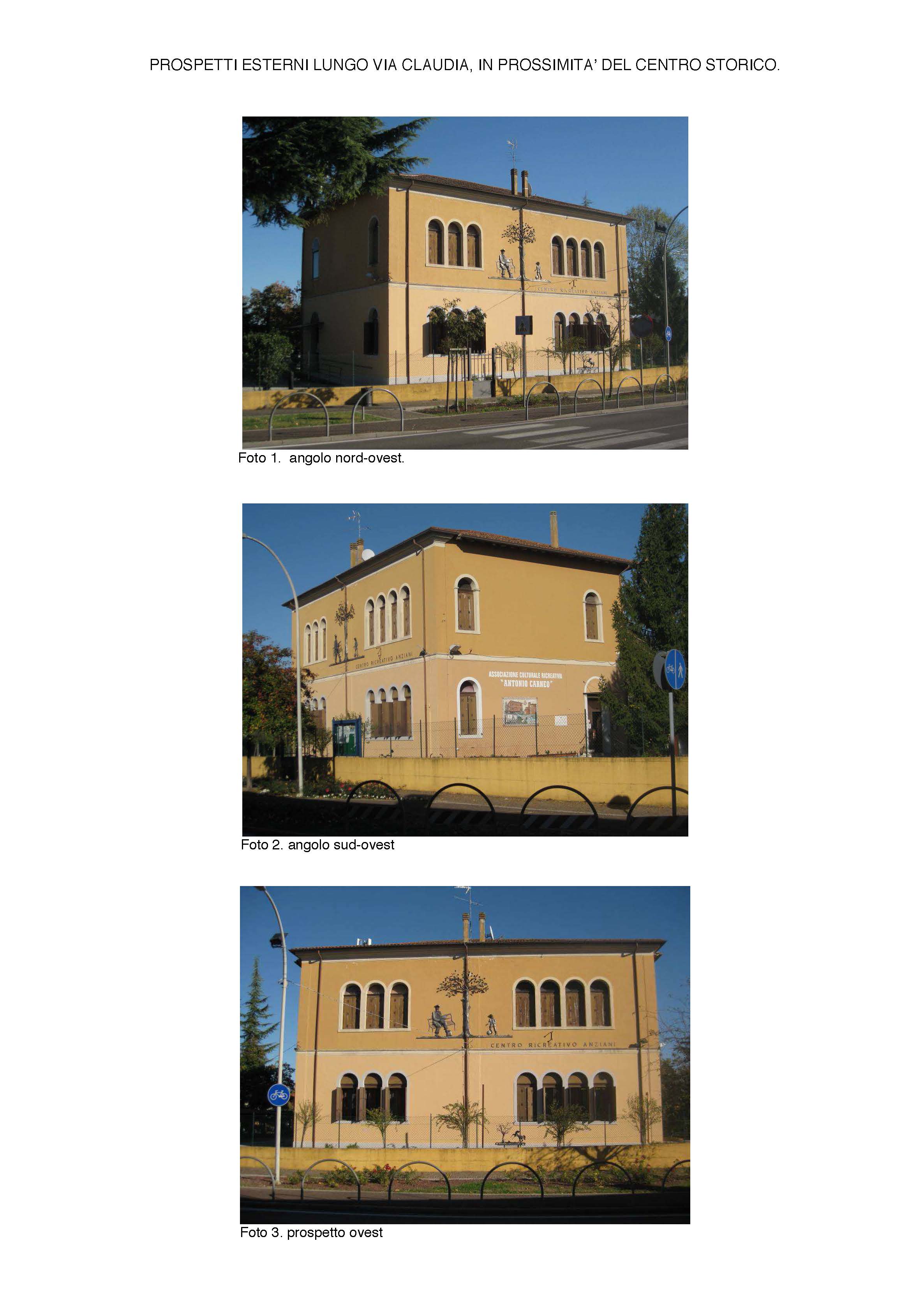 Centro ricreativo anziani (gerontocomio, pubblico) - Concordia Sagittaria (VE) 