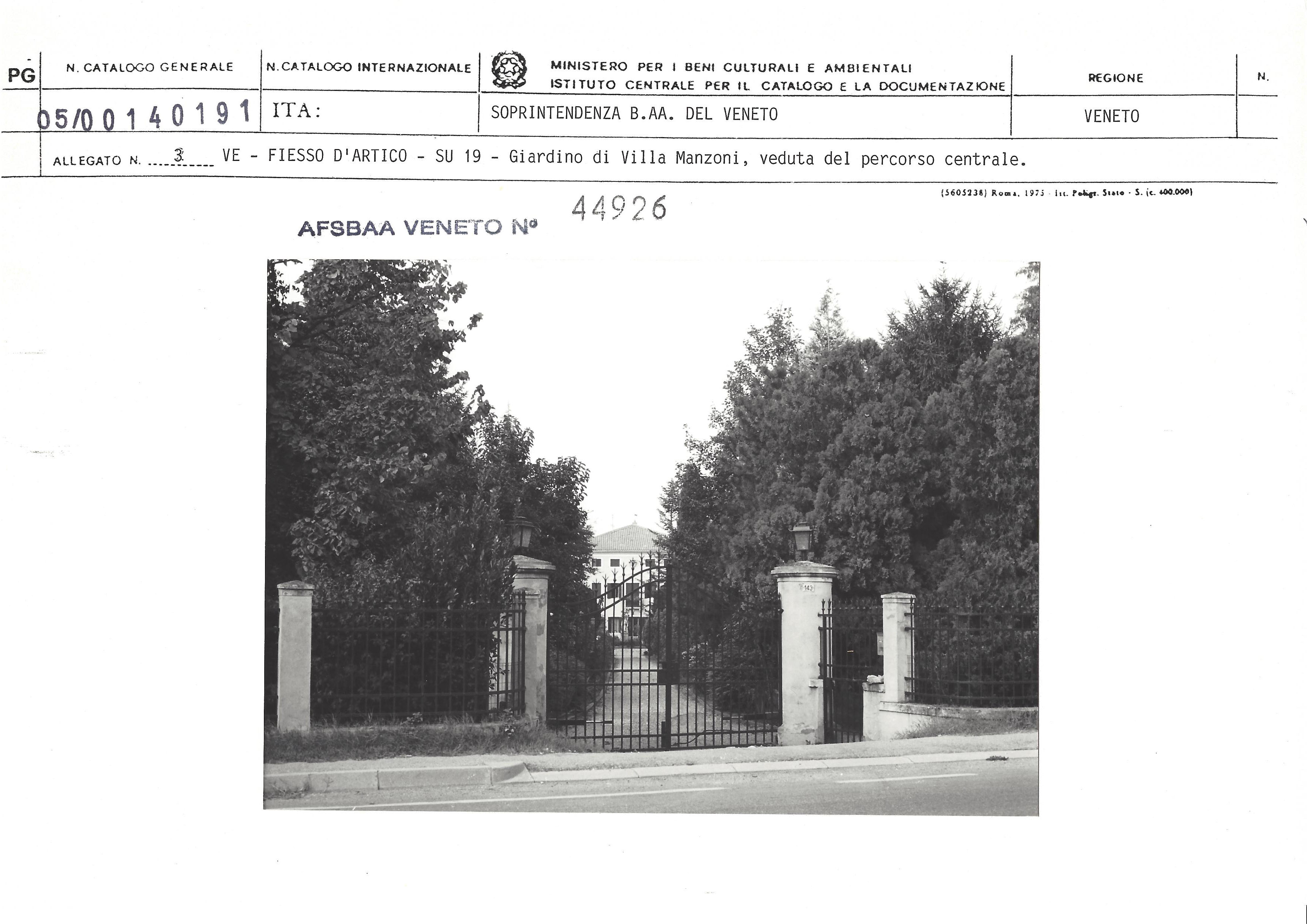 Giardino di Villa Manzoni (giardino) - Fiesso d'Artico (VE) 