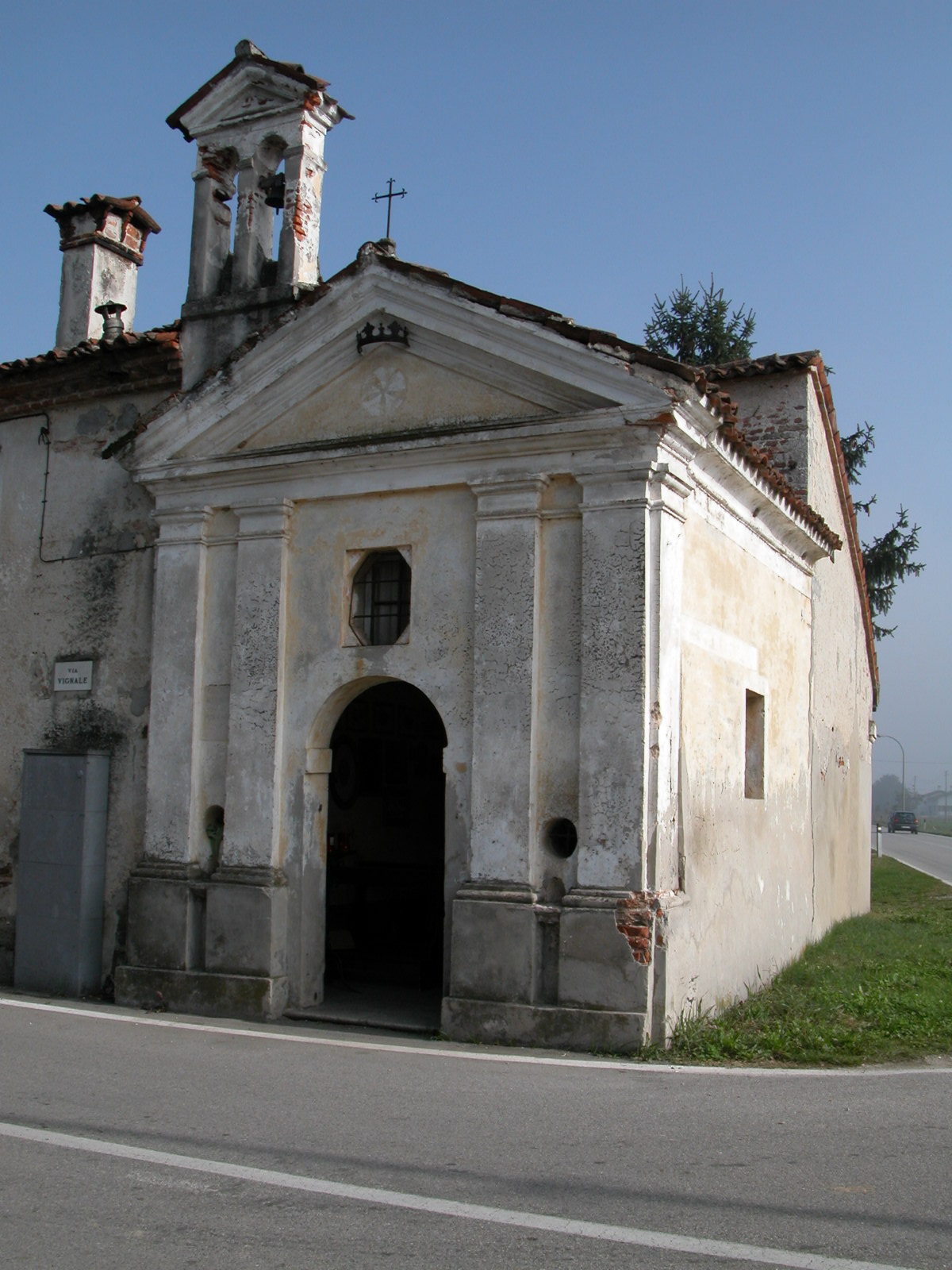 Capitello della Beata Vergine delle Grazie e barchessa (capitello) - Fontaniva (PD) 