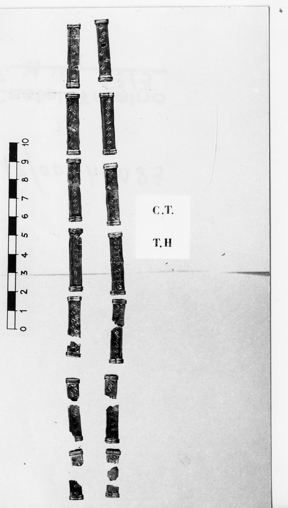 elemento decorativo - deposizione longobarda (prima metà sec. VII d.C)