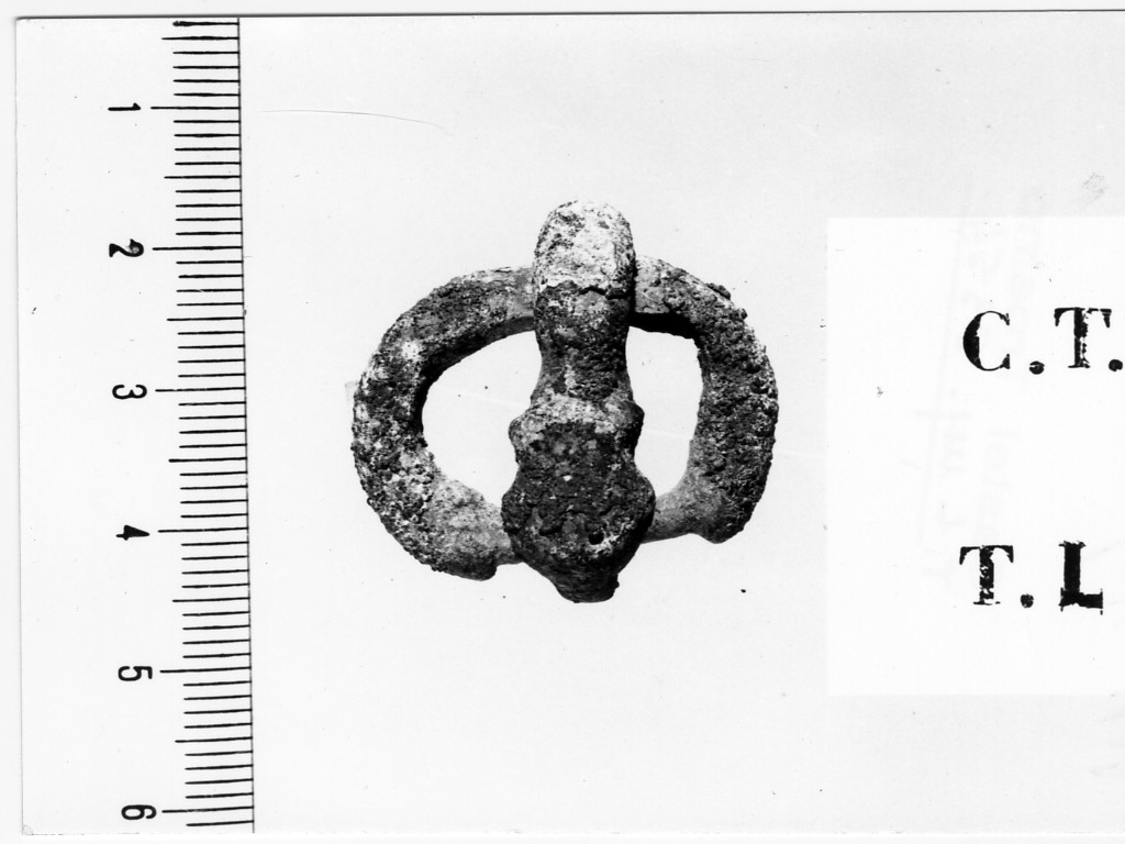 fibbia - deposizione longobarda (prima metà sec. VII d.C)