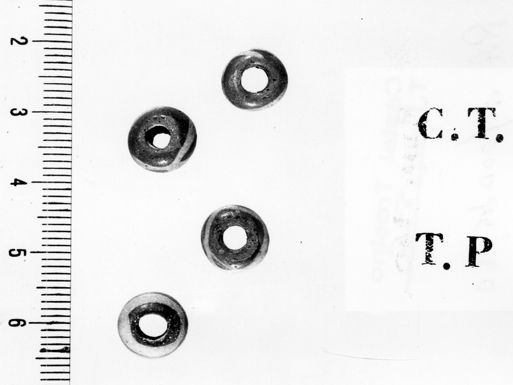 collana/ elementi - deposizione longobarda (fine/ fine secc. VI d.C. - VII d.C)