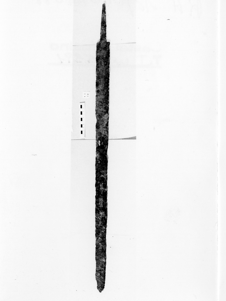 spatha - deposizione longobarda (seconda metà sec. VII d.C)