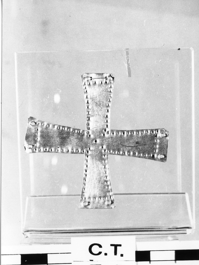 croce - deposizione longobarda (prima metà sec. VII d.C)