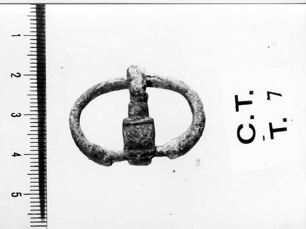 fibbia - deposizione longobarda (prima metà sec. VII d.C)