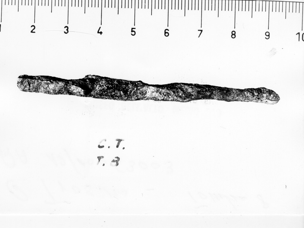 asticella - deposizione longobarda (seconda metà sec. VII d.C)