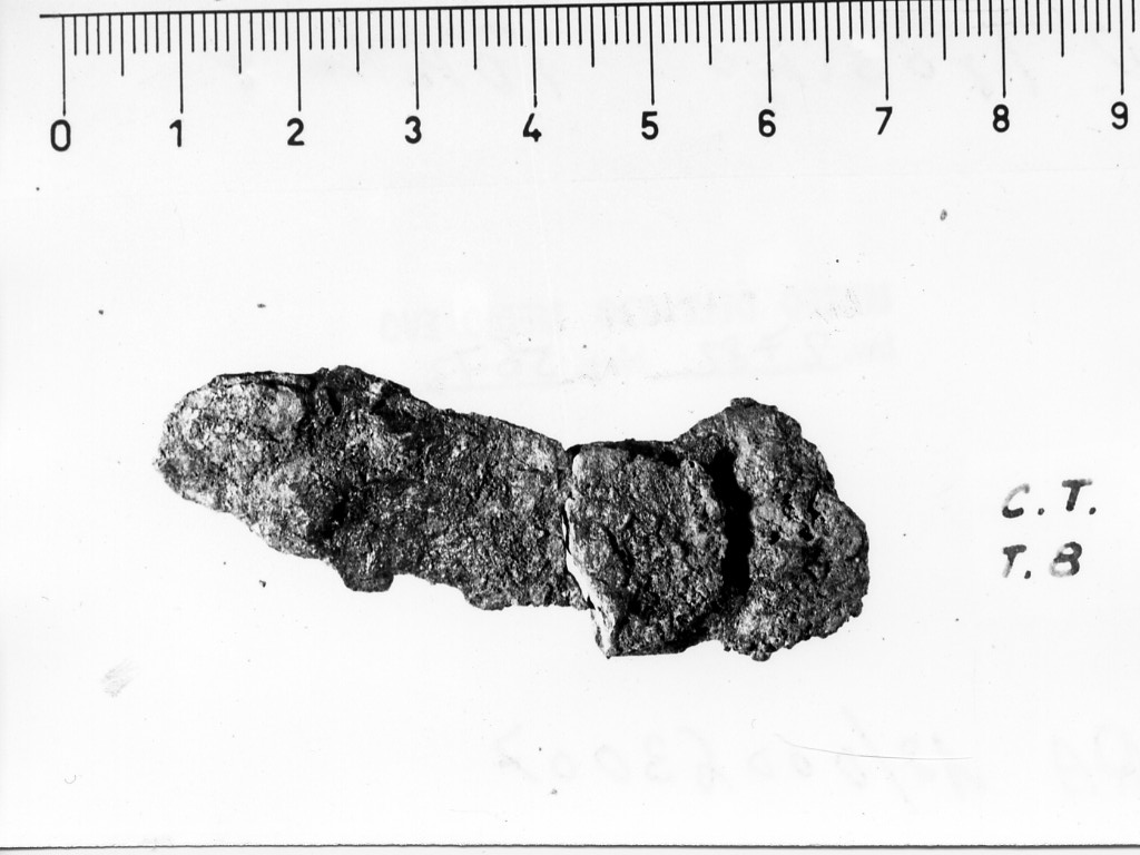lamina - deposizione longobarda (seconda metà sec. VII d.C)