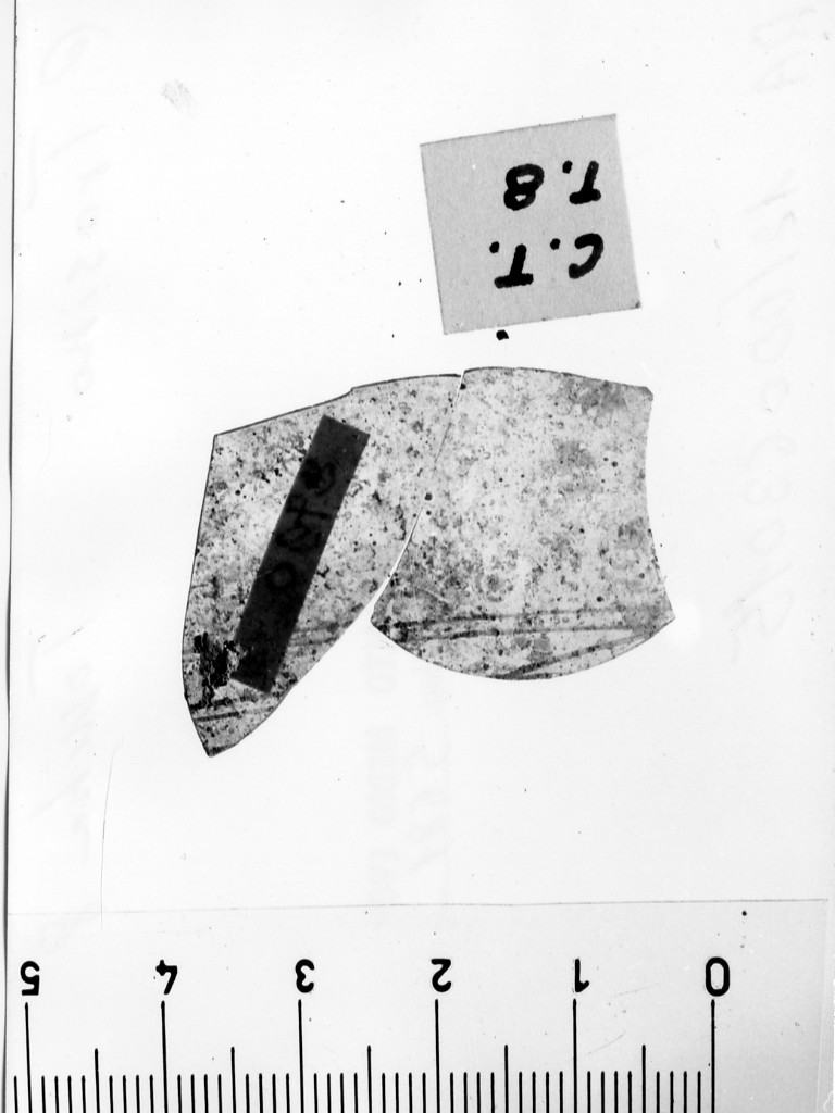 recipiente/ frammento - deposizione longobarda (seconda metà sec. VII d.C)