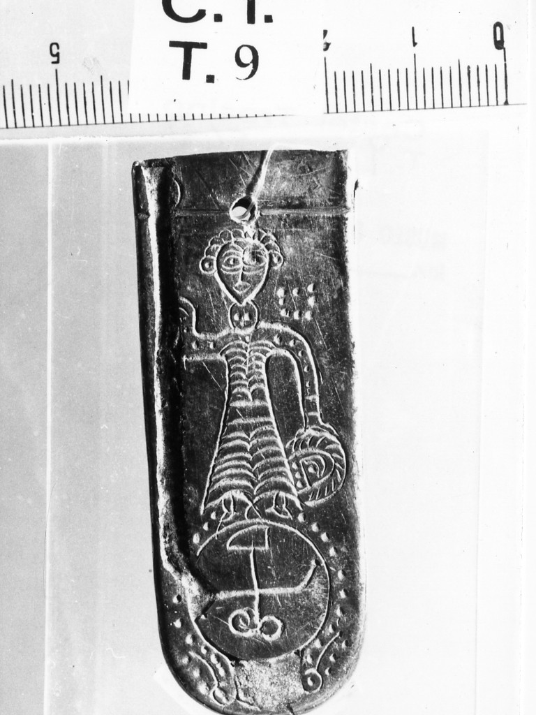 cintura/ puntale - deposizione longobarda (metà sec. VII d.C)