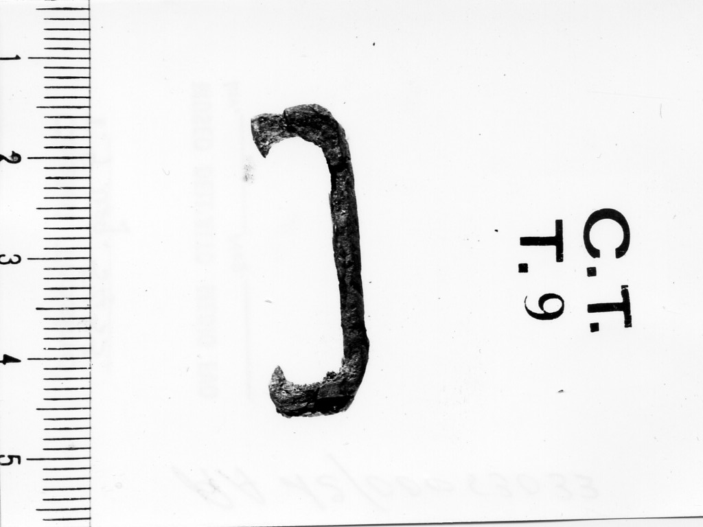 cintura/ passante - deposizione longobarda (metà sec. VII d.C)