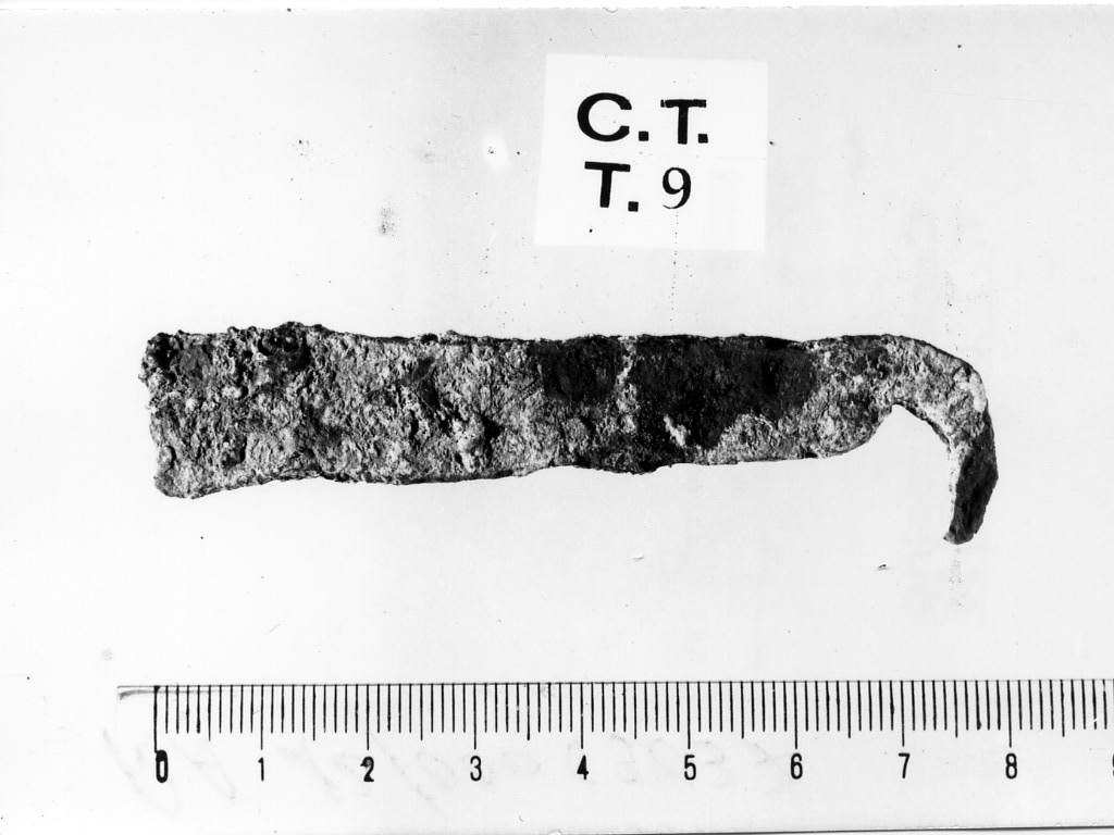 piastrina - deposizione longobarda (metà sec. VII d.C)